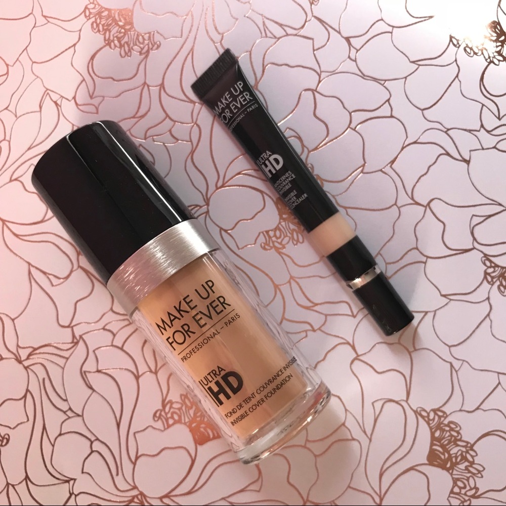 Makeup Forever HD Foundation & Concealer y215 y21